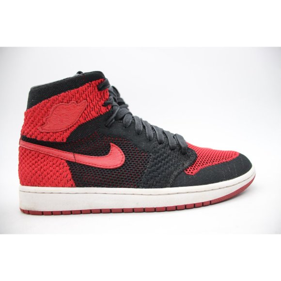 air jordan 1 flyknit red